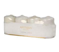 Artman świeca ozdobna 4-pack Mix walec mały (1op.- 4 szt.)