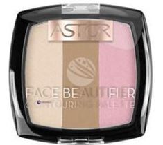 Astor Face Beautifier Contouring Palette paletka do konturowania twarzy 001 Light 9,2g