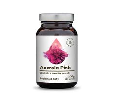 Aura Herbals Acerola Pink ekstrakt z owoców aceroli proszek suplement diety 100g