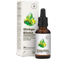 Aura Herbals Ginkgo Biloba suplement diety w kroplach 30ml
