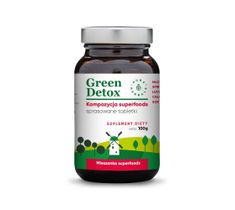 Aura Herbals Green Detox tabletki oczyszczające suplement diety 100g