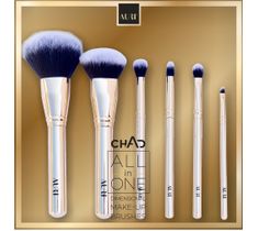 Auri – Chad All in One Dimensional Make-up Brushes zestaw 6 pędzli do makijażu (1 szt.)