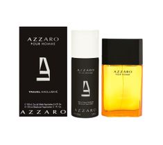 Azzaro Pour Homme zestaw travel exclusive woda toaletowa 100ml + dezodorant spray 150ml