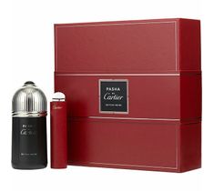 Cartier Pasha de Carier Edition Noire (zestaw woda toaletowa spray 100 ml + miniaturka wody toaletowej 15 ml)