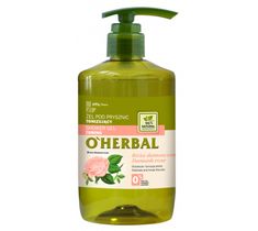 O'Herbal Shower Gel Toning żel pod prysznic tonizujący z ekstraktem z róży damasceńskiej 750ml
