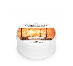 Kringle Candle – Daylight świeczka zapachowa Snowy Bridge (42 g)