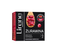 Lirene Superfood For Skin Żurawina lekki krem nawilżający (50 ml)
