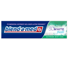 Blend-a-med 3D White Fresh Extreme Mint Kiss pasta do zębów (100 ml)