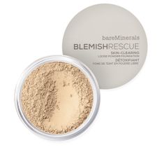 bareMinerals Blemish Rescue Skin-Clearing Loose Powder Foundation sypki podkład kryjący do skóry ze skłonnością do trądziku 1NW Fairly Light (6 g)
