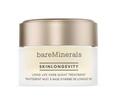 bareMinerals Skinlongevity Long Life Herb Night Treatment ziołowy krem do twarzy na noc (50 ml)