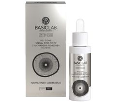 BasicLab Esteticus peptydowe serum pod oczy z 10% argireline i kofeiną Nawilżenie i Ujędrnienie (30 ml)