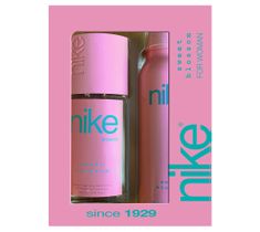 Nike – Zestaw prezentowy Sweet Blossom for woman dezodorant w szkle 75ml+dezodorant spray 200ml (1 szt.)