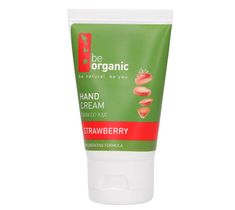 Be Organic Hand Cream krem do rąk Truskawka (40 ml)
