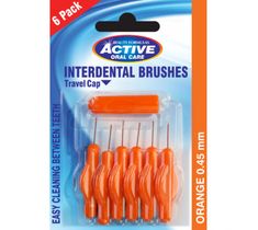 Active Oral Care – Interdental Brushes czyściki do przestrzeni międzyzębowych 0,45 mm (6 szt.)