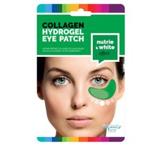 Beauty Face Collagen Hydrogel Eye Patch odżywcze płatki hydrożelowe pod oczy z ekstraktem z ogórka i algami
