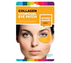 Beauty Face Collagen Hydrogel Eye Patch przeciwzmarszczkowe płatki hydrożelowe pod oczy ze złotem i kwasem hialuronowym