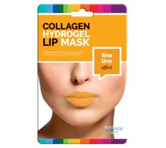 Beauty Face Collagen Hydrogel Lip Mask przeciwzmarszczkowa kolagenowa maska na usta ze złotem