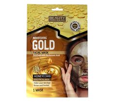 Beauty Formulas Gold Złota maseczka odżywcza na twarz 1 szt.