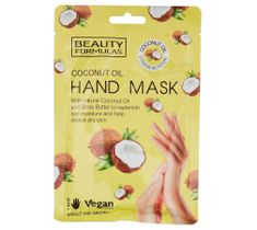 Beauty Formulas Hand Mask regenerująca maska do dłoni Coconut Oil 1 para