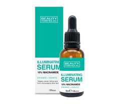Beauty Formulas Illuminating Serum rozświetlające serum do twarzy 10% Niacinamide (30 ml)