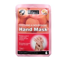 Beauty Formulas maska na dłonie odżywczo kojąca 1 para