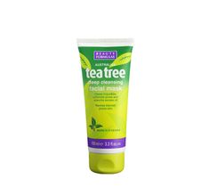 Beauty Formulas Tea Tree maska do każdego typu skóry glinkowa głęboko oczyszczająca 100 ml