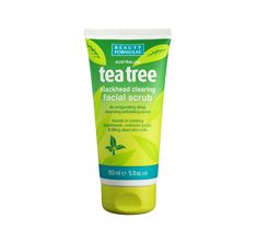 Beauty Formulas Tea Tree Peeling oczyszczający do twarzy 150 ml