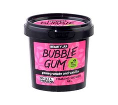Beauty Jar Bubble Gum żel pod prysznic z wanilią i granatem (150 g)