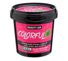 Beauty Jar Colorful intensywna maska chroniąca kolor włosów farbowanych (150 g)