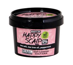 Beauty Jar Happy Scalp głęboko oczyszczający peeling do skóry głowy (100 g)