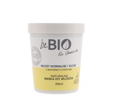 BeBio Ewa Chodakowska naturalna maska do włosów normalnych i suchych (200 ml)