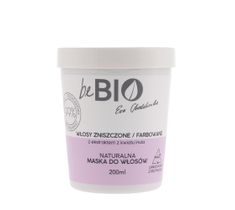 BeBio Ewa Chodakowska naturalna maska do włosów zniszczonych i farbowanych (200 ml)