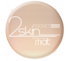 Bell Puder matujący do twarzy 2 Skin Pocket nr 042 natural prasowany (9 g)