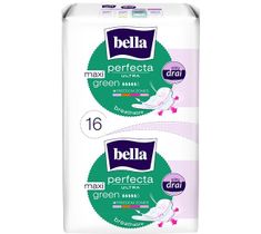 Bella Perfecta Green Maxi Podpaski ultra cienkie silky dry  (1op. - 16 szt.)