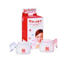 Belov Kihaku Tomato White&Clear Day & Night Facial Cream zestaw krem na dzień SPF30 (15 g) + krem na noc (15 g)