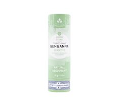 Ben&Anna  Sensitive Natural Deodorant naturalny dezodorant do skóry wrażliwej Lemon & Lime (60 g)