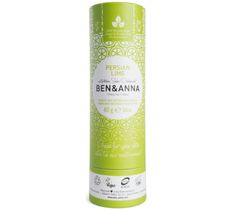 Ben&Anna Natural Soda Deodorant naturalny dezodorant na bazie sody sztyft kartonowy Persian Lime (60g)