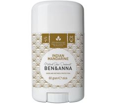 Ben&Anna Natural Soda Deodorant naturalny dezodorant na bazie sody sztyft plastikowy Indian Mandarine (60g)
