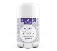 Ben&Anna Natural Soda Deodorant naturalny dezodorant na bazie sody sztyft plastikowy Provence 60g