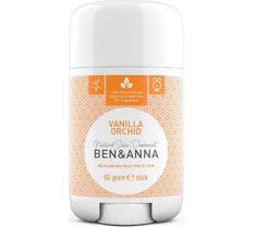 Ben&Anna Natural Soda Deodorant naturalny dezodorant na bazie sody sztyft plastikowy Vanilla Orchid (60g)