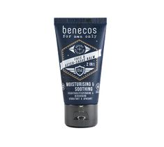 Benecos For Men Only – Face & After Shave Balm naturalny nawilżająco-kojący balsam po goleniu (50 ml)