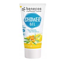Benecos Natural Shower Gel naturalny żel pod prysznic Rokitnik & Pomarańcza (200 ml)