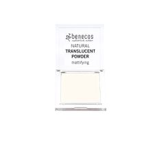 Benecos Natural – Translucent Mattifying Powder naturalny transparentny puder matujący Mission Invisible (6.5 g)