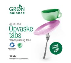 Gron Balance – Tabletki do zmywarek All-in-One Opvaske Tabs (100 szt.)