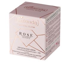 Bielenda Crystal Glow Rose Quartz kryształowy krem nawilżająco-rozświetlający (50 ml)