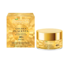 Bielenda Golden Placenta Collagen Reconstructor nawilżająco - wygładzający krem przeciwzmarszczkowy 40+ dzień / noc (50 ml)