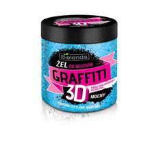 Bielenda Graffiti 3D – żel do układania włosów mocny z odżywką (250 ml)
