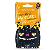 Bielenda Monster – maska w płacie 3D detoksykująca Odważny Kazik (1 szt.)