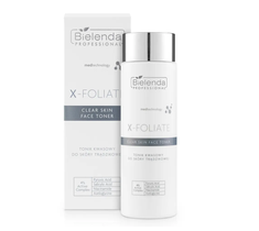 Bielenda Professional X- Foliate Clear Skin tonik kwasowy do skóry trądzikowej (200 ml)
