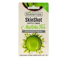 Bielenda SkinShot maseczka detoksykująca Matcha Tea (8 g)